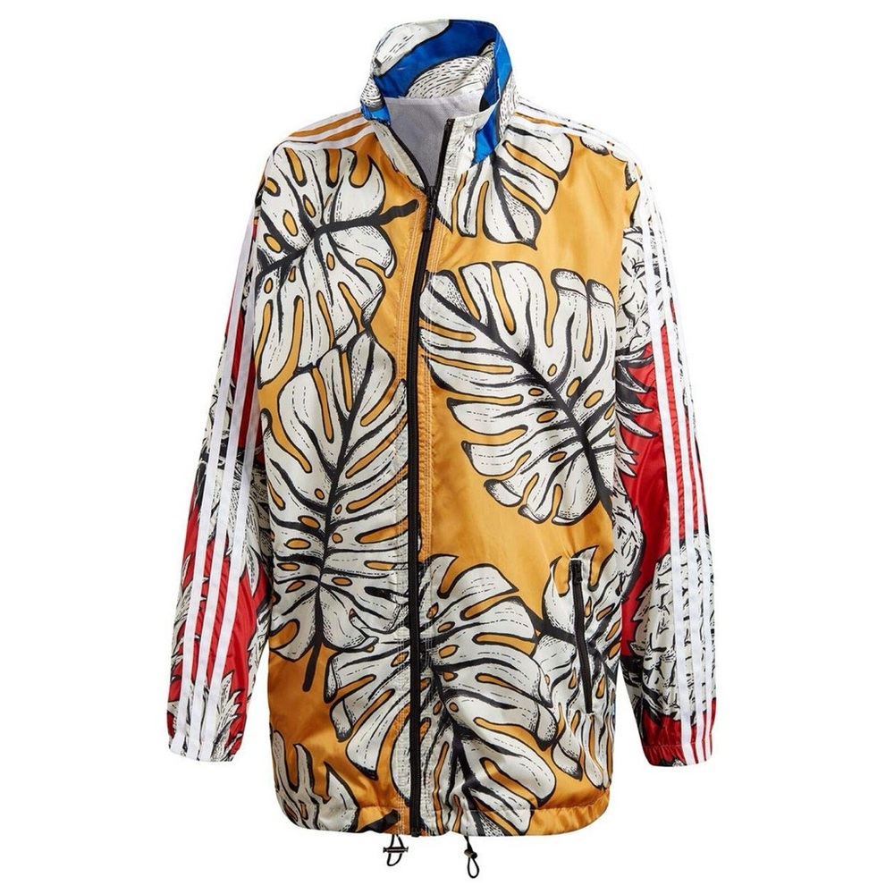 Adidas Mesh Jacket with Black and White Accents